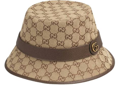 gucci gg canvas fedora|Beige / Brown GG Canvas Fedora .